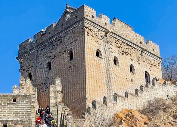 A Glance of Jinshanling Great Wall