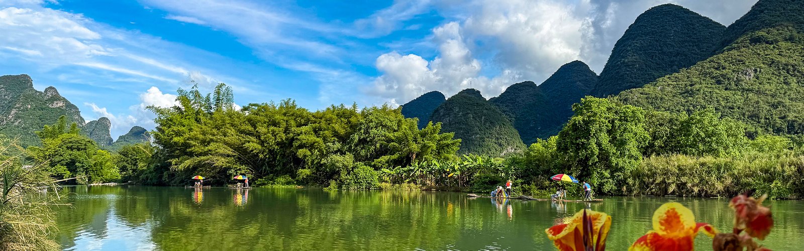 Yulong River Bamboo Rafting