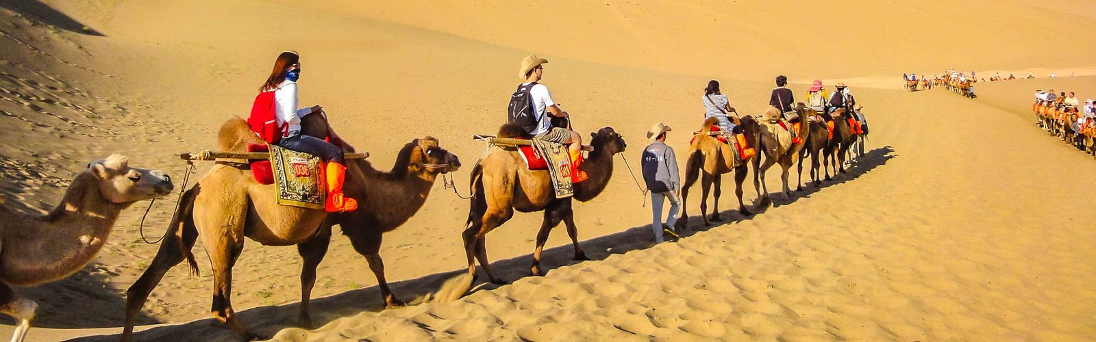 Camel Ride in Dunhuang