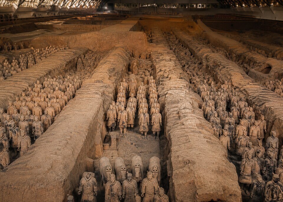 1 Day Xi'an to Terracotta Army, Giant Wild Goose Pagoda, City Wall, and Muslim Bazaar