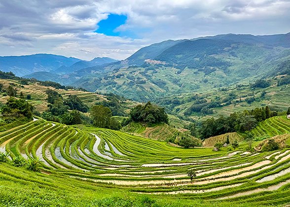 Old Town & Rice Terraces