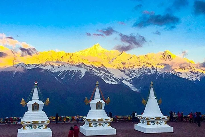 3-Day Meili Snow Mountain Sunrise Tour — itinerary scenery