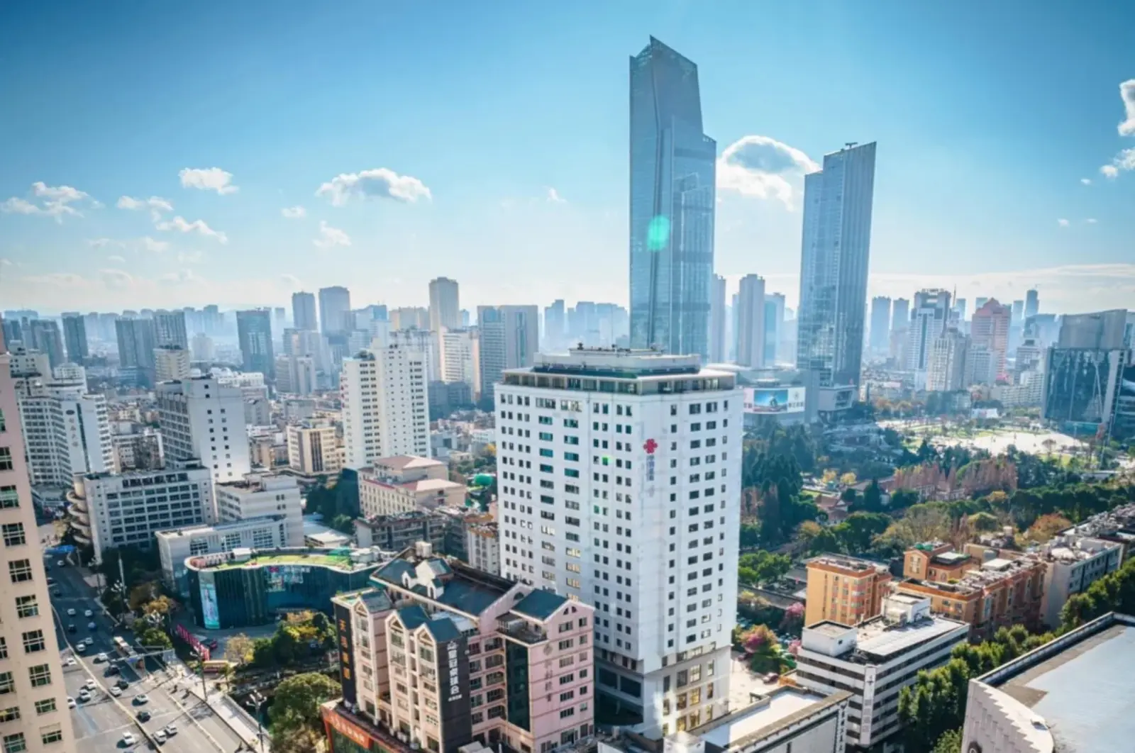 Kunming city skyline