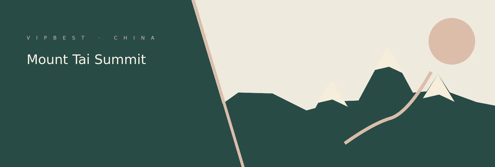 Editorial illustration for Mount Tai Summit