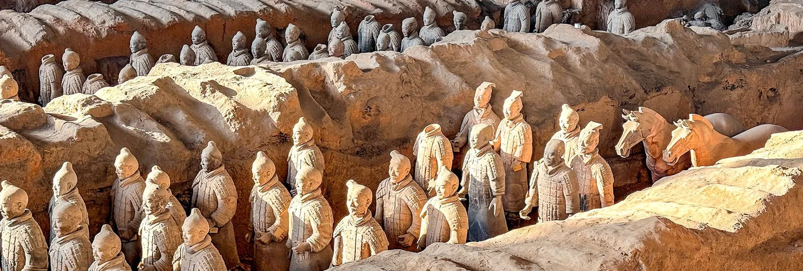 Half Day Terracotta Army Tour private tour route and destination scenery