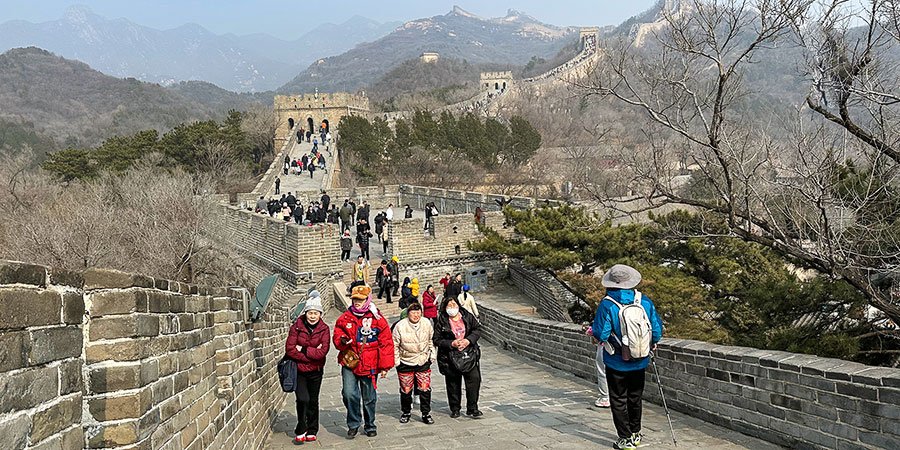 Great Wall in Cold February