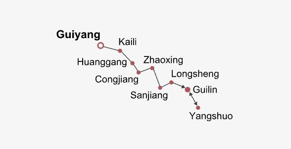 Insights into Ethnic Villages Itinerary Map