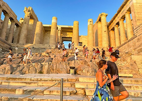 Visit Propylaea at the Acropolis