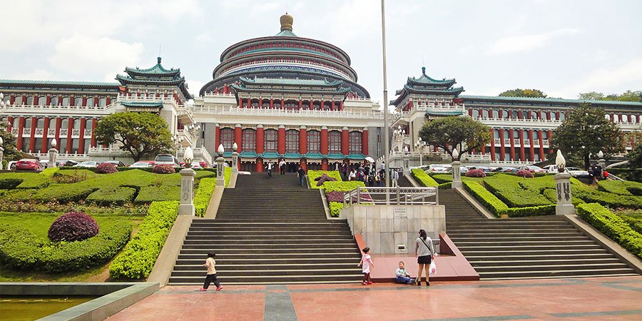 A Sunny Day at People's Assembly Hall