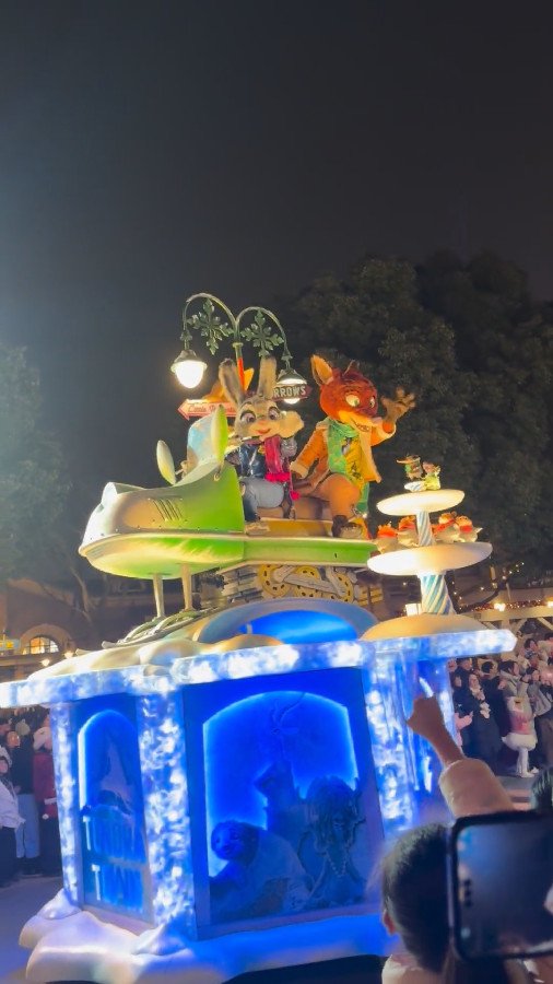  Zootopia Parade in Shanghai Disneyland