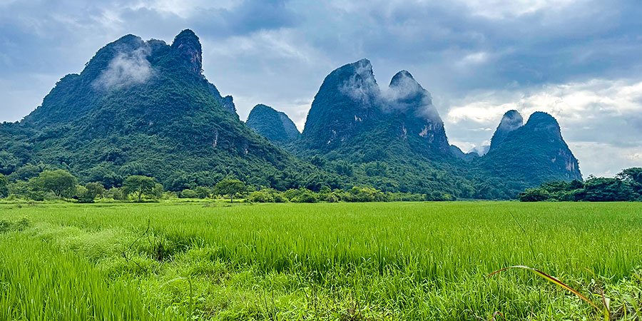 Misty View of Yangshuo
