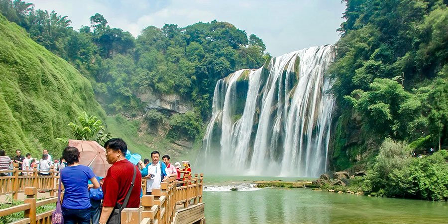 Huangguoshu Waterfall in Summer