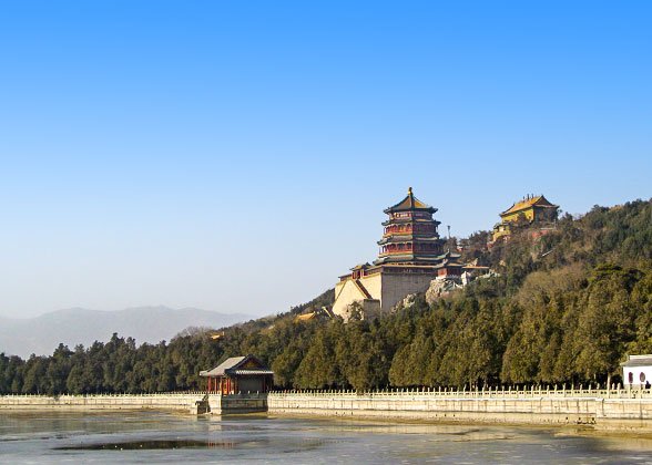Summer Palace in Winter
