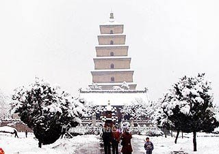 Winter in Xian, China