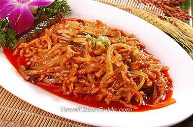 Fish-Flavored Shredded Pork