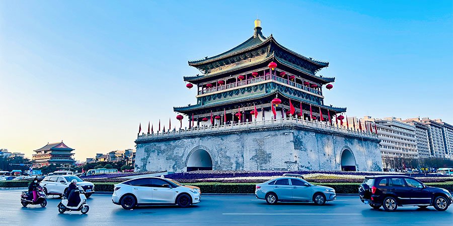 Xian Bell Tower, Shaanxi