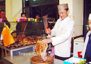 Roasted mutton