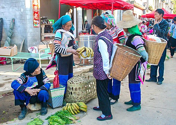 A Local Market in Guiyang A Local Market in Guiyang