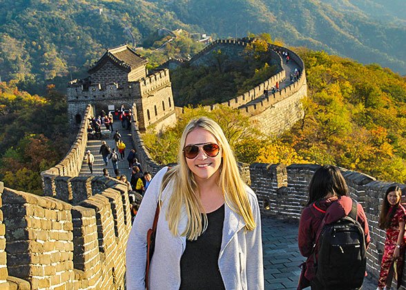 Our Guests at Mutianyu Great Wall Our Guests at Mutianyu Great Wall