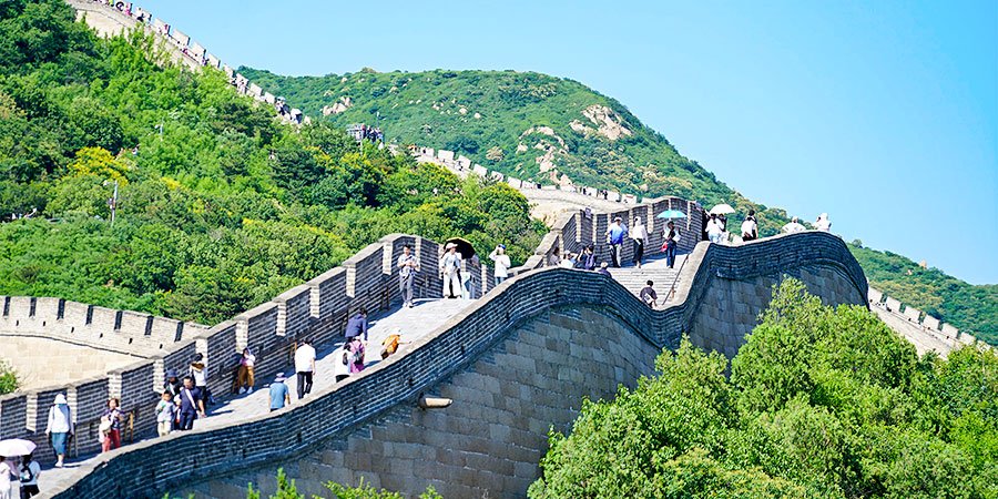 The Great Wall of China in May