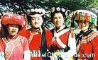 Yunnan is a place where minorities gather togther and you can enjoy the different and distinctive customs here.