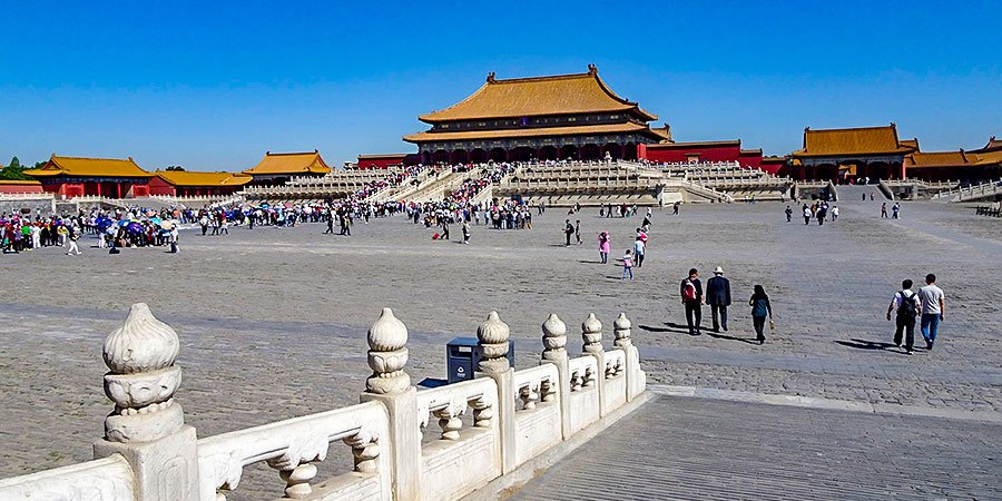 Forbidden City in October