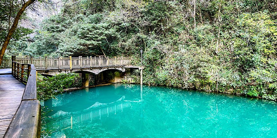 Beautiful View of Zhangjiajie Grand Canyon