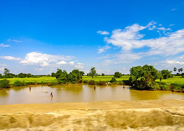 Rural Scenery of Siem Reap