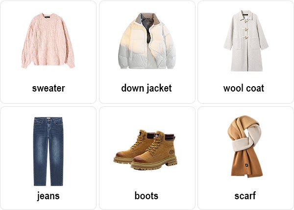 Shanghai Clothes in January