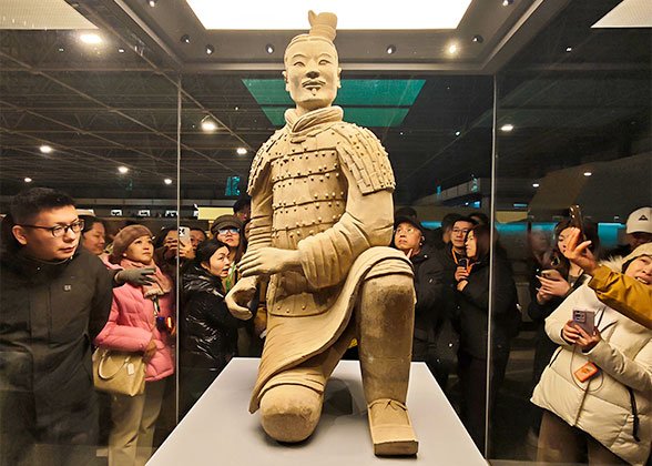 Kneeling Archer