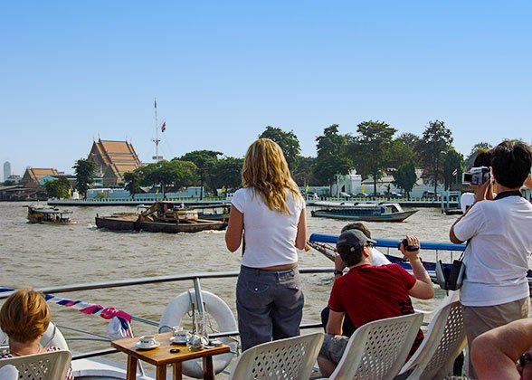 Chao Phraya River by Ferry to Visit Wat Arun Chao Phraya River by Ferry to Visit Wat Arun