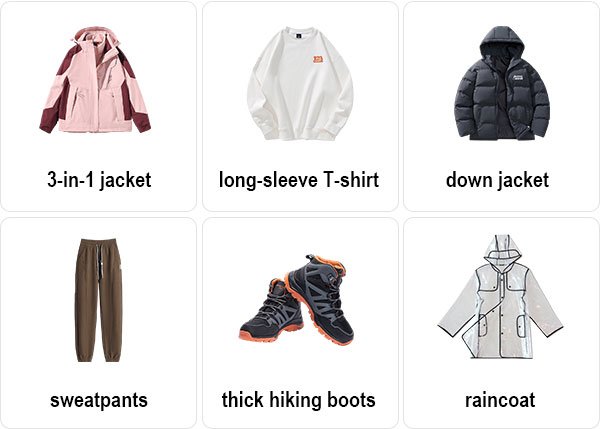 Zhangjiajie Clothes in November