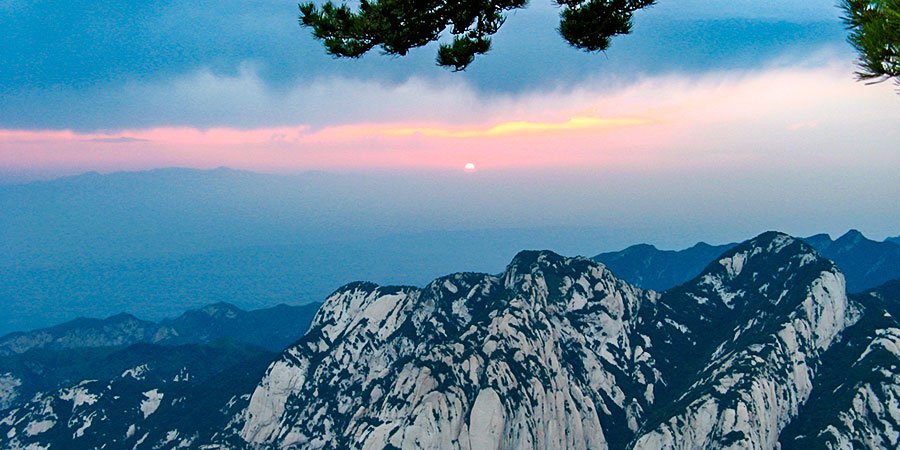 Mt. Huashan, Xian in September