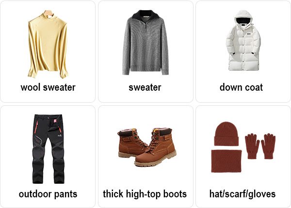 Xinjiang December Clothes