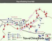 Beijing Great Wall Map