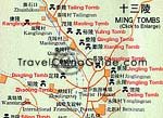 Beijing Ming Tombs Map