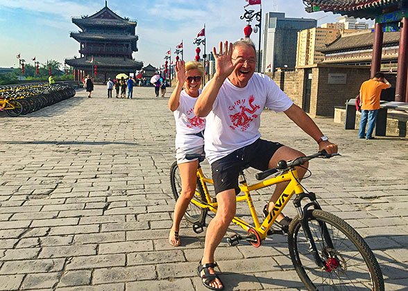 Cycling on the City Wall