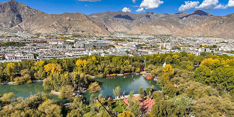 Colorful Autumn of Lhasa