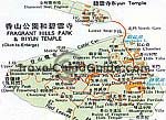 Beijing Fragrant Hills Park Map