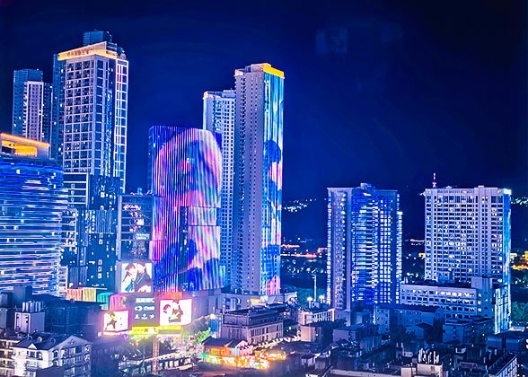 Wuhan Night View in June