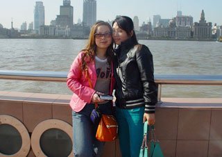 Our Staff at the Bund, Shanghai