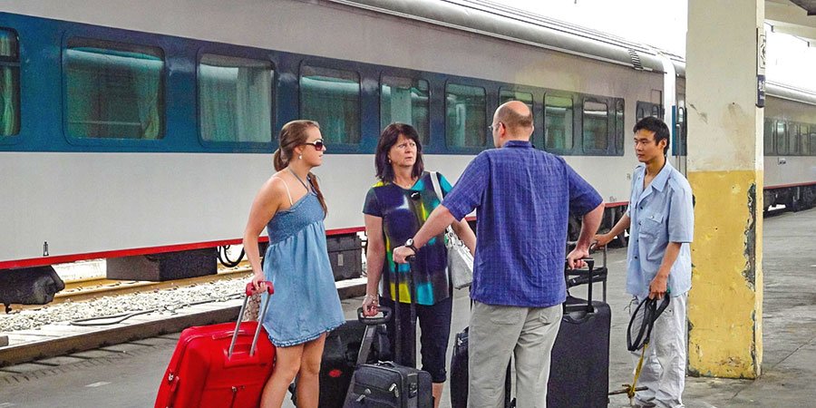Normal Train between Xian and Luoyang