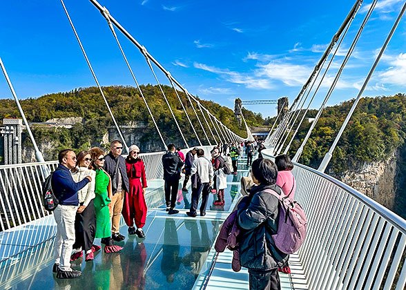 Zhangjiajie Grand Canyon Glass Bridge Zhangjiajie Grand Canyon Glass Bridge