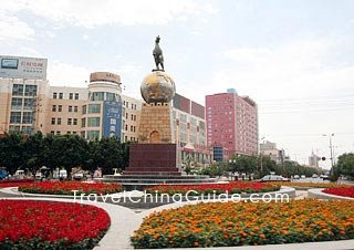 Downtown Area of Korla