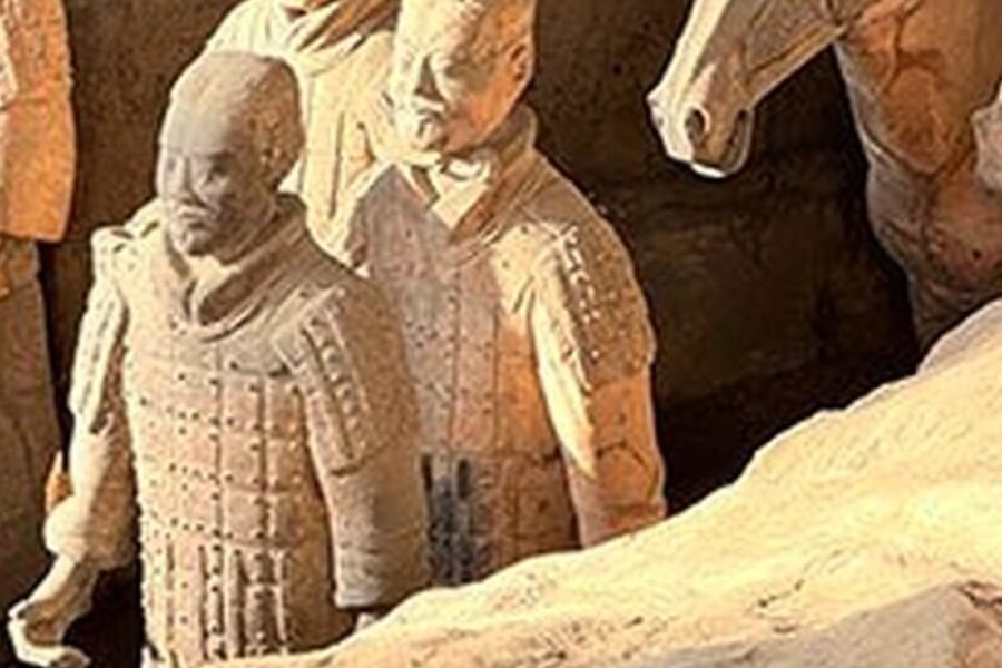 Terracotta Army during the Terracotta Warriors itinerary