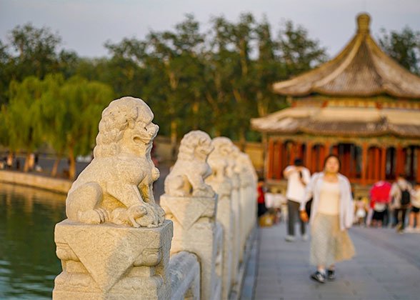 Stone Carvings on the Bridge