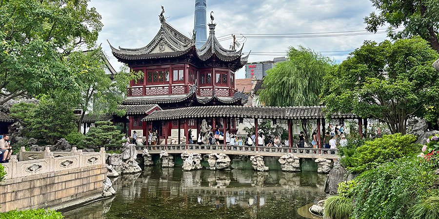 Lush Yu Garden in Spring