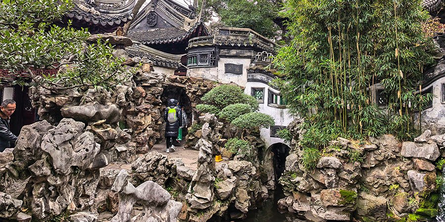 Quiet Yu Garden in January