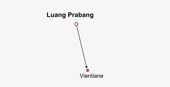 Luxury Laos Tour Itinerary Map