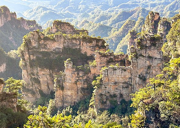 Natural Great Wall in Zhangjiajie
